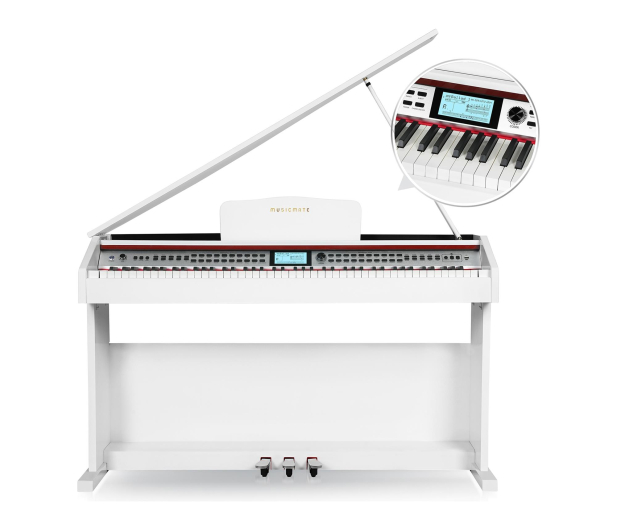 MusicMate Fortepian cyfrowy MM-P500-W DreamHarmony - 1588138 - zdjęcie 2